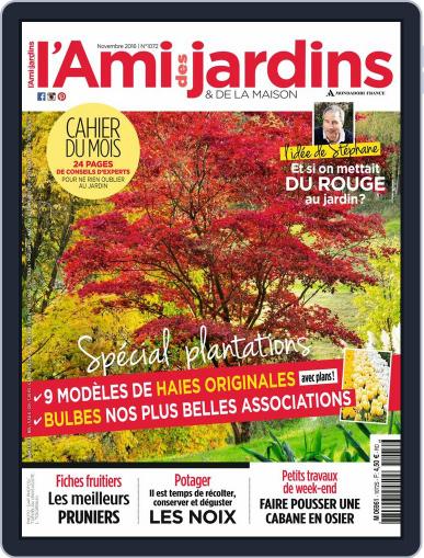 L'Ami des Jardins November 1st, 2016 Digital Back Issue Cover