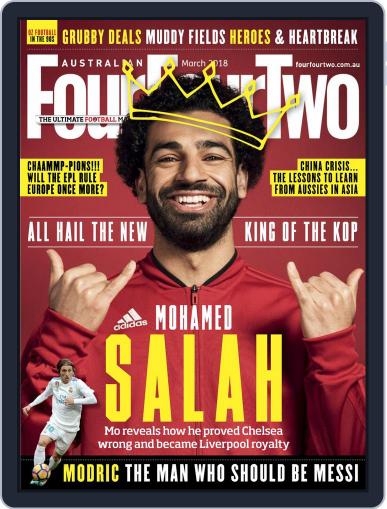 Australian FourFourTwo March 1st, 2018 Digital Back Issue Cover
