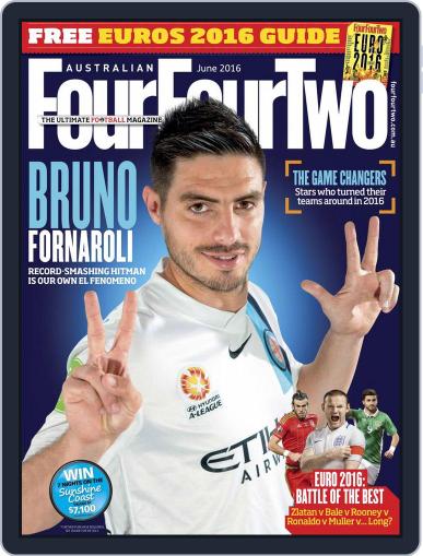 Australian FourFourTwo May 11th, 2016 Digital Back Issue Cover