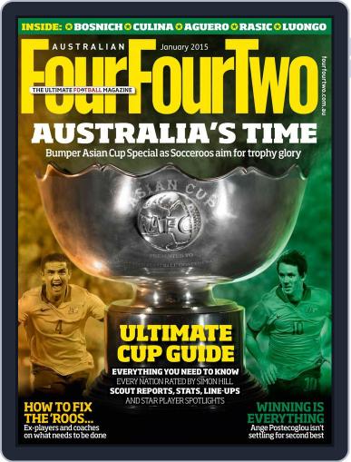 Australian FourFourTwo December 14th, 2014 Digital Back Issue Cover