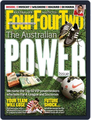 Australian FourFourTwo October 19th, 2014 Digital Back Issue Cover