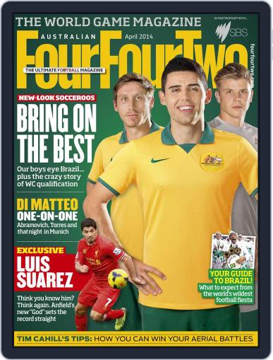 Australian FourFourTwo March 16th, 2014 Digital Back Issue Cover