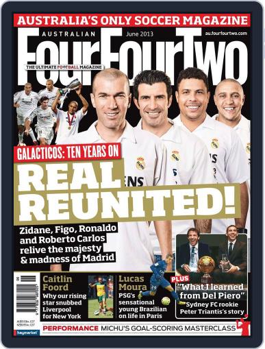 Australian FourFourTwo May 7th, 2013 Digital Back Issue Cover