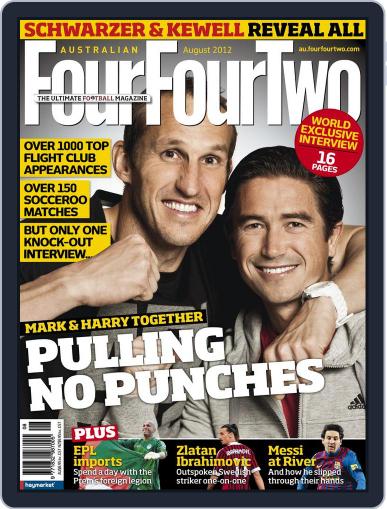 Australian FourFourTwo July 3rd, 2012 Digital Back Issue Cover