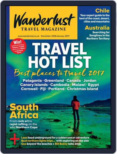 Wanderlust December 1st, 2016 Digital Back Issue Cover