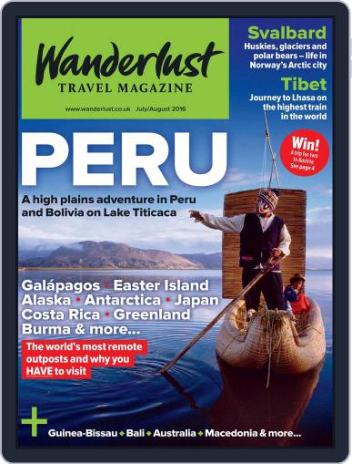 Wanderlust June 30th, 2016 Digital Back Issue Cover