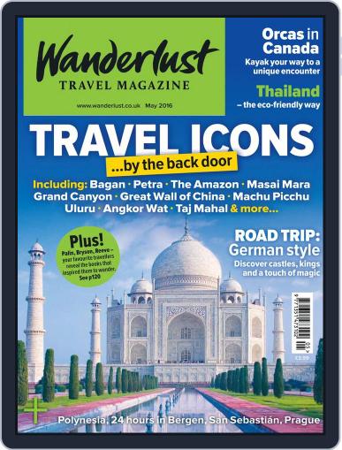 Wanderlust April 21st, 2016 Digital Back Issue Cover