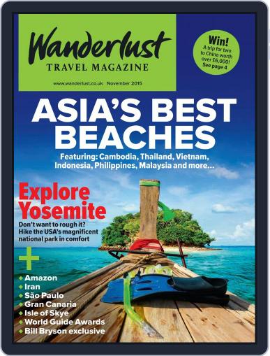 Wanderlust November 1st, 2015 Digital Back Issue Cover