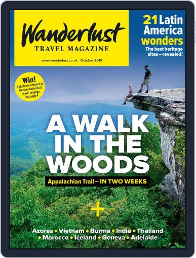 Wanderlust October 1st, 2015 Digital Back Issue Cover
