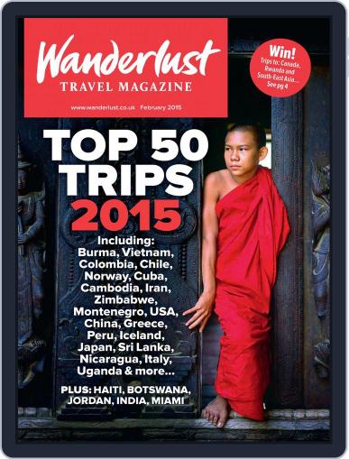 Wanderlust January 2nd, 2015 Digital Back Issue Cover