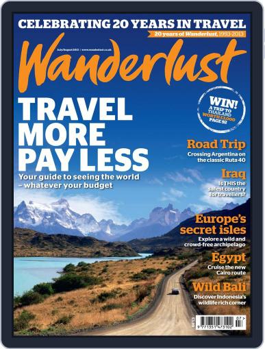 Wanderlust June 26th, 2013 Digital Back Issue Cover