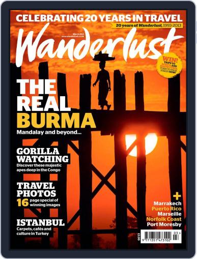 Wanderlust February 8th, 2013 Digital Back Issue Cover