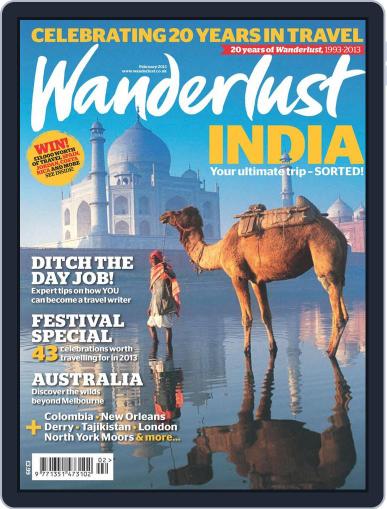 Wanderlust January 2nd, 2013 Digital Back Issue Cover
