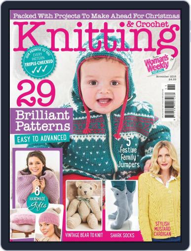 Knitting & Crochet from Woman’s Weekly November 1st, 2018 Digital Back Issue Cover