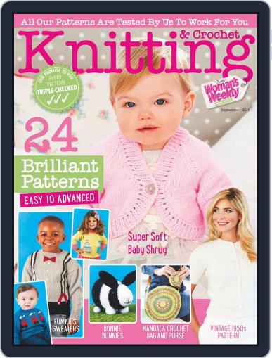 Knitting & Crochet from Woman’s Weekly September 1st, 2018 Digital Back Issue Cover