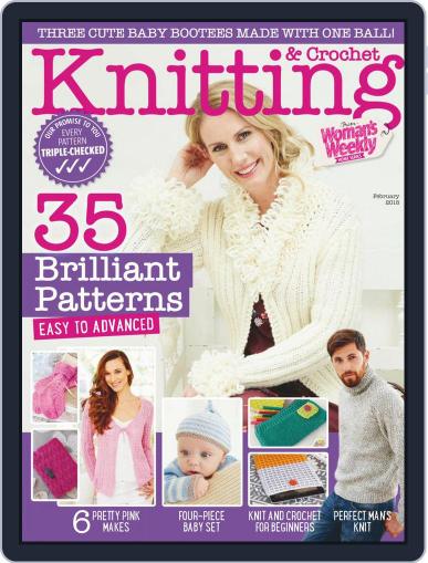 Knitting & Crochet from Woman’s Weekly February 1st, 2018 Digital Back Issue Cover