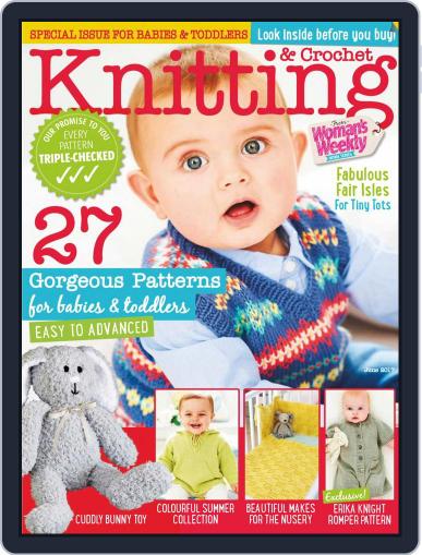 Knitting & Crochet from Woman’s Weekly June 1st, 2017 Digital Back Issue Cover
