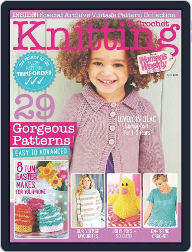 Knitting & Crochet from Woman’s Weekly March 2nd, 2017 Digital Back Issue Cover