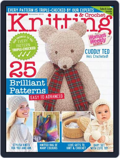 Knitting & Crochet from Woman’s Weekly November 1st, 2016 Digital Back Issue Cover