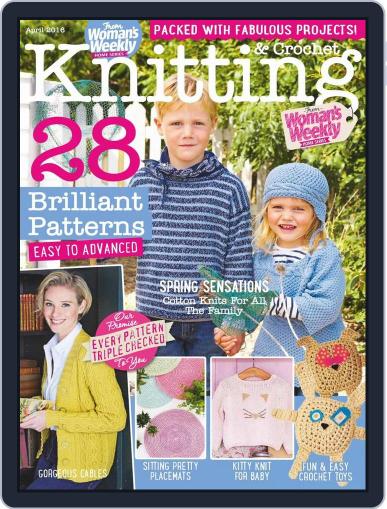 Knitting & Crochet from Woman’s Weekly February 3rd, 2016 Digital Back Issue Cover