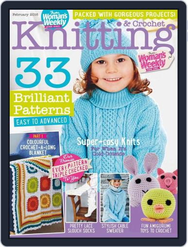 Knitting & Crochet from Woman’s Weekly January 7th, 2016 Digital Back Issue Cover