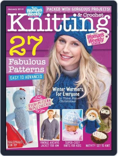 Knitting & Crochet from Woman’s Weekly December 3rd, 2015 Digital Back Issue Cover
