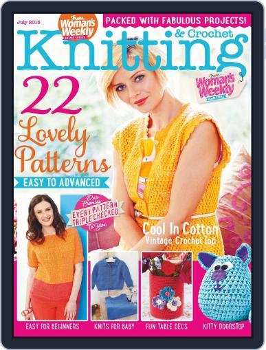 Knitting & Crochet from Woman’s Weekly June 3rd, 2015 Digital Back Issue Cover