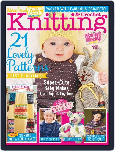 Knitting & Crochet from Woman’s Weekly February 4th, 2015 Digital Back Issue Cover