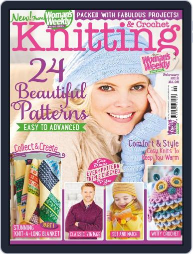 Knitting & Crochet from Woman’s Weekly December 30th, 2014 Digital Back Issue Cover