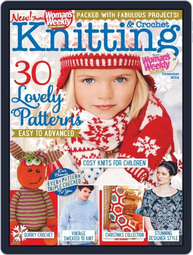 Knitting & Crochet from Woman’s Weekly November 5th, 2014 Digital Back Issue Cover