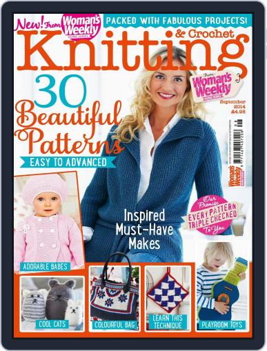 Knitting & Crochet from Woman’s Weekly August 6th, 2014 Digital Back Issue Cover