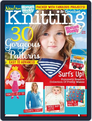 Knitting & Crochet from Woman’s Weekly June 4th, 2014 Digital Back Issue Cover