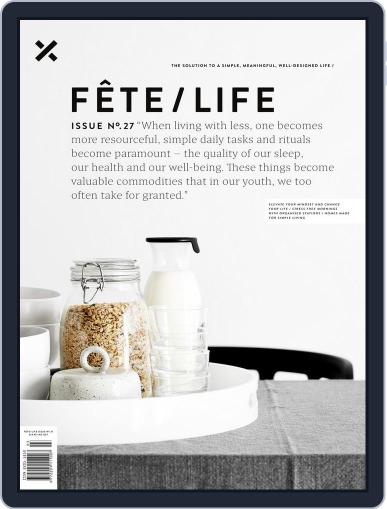 Fête July 10th, 2018 Digital Back Issue Cover