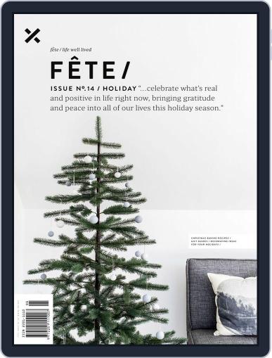 Fête December 31st, 2015 Digital Back Issue Cover