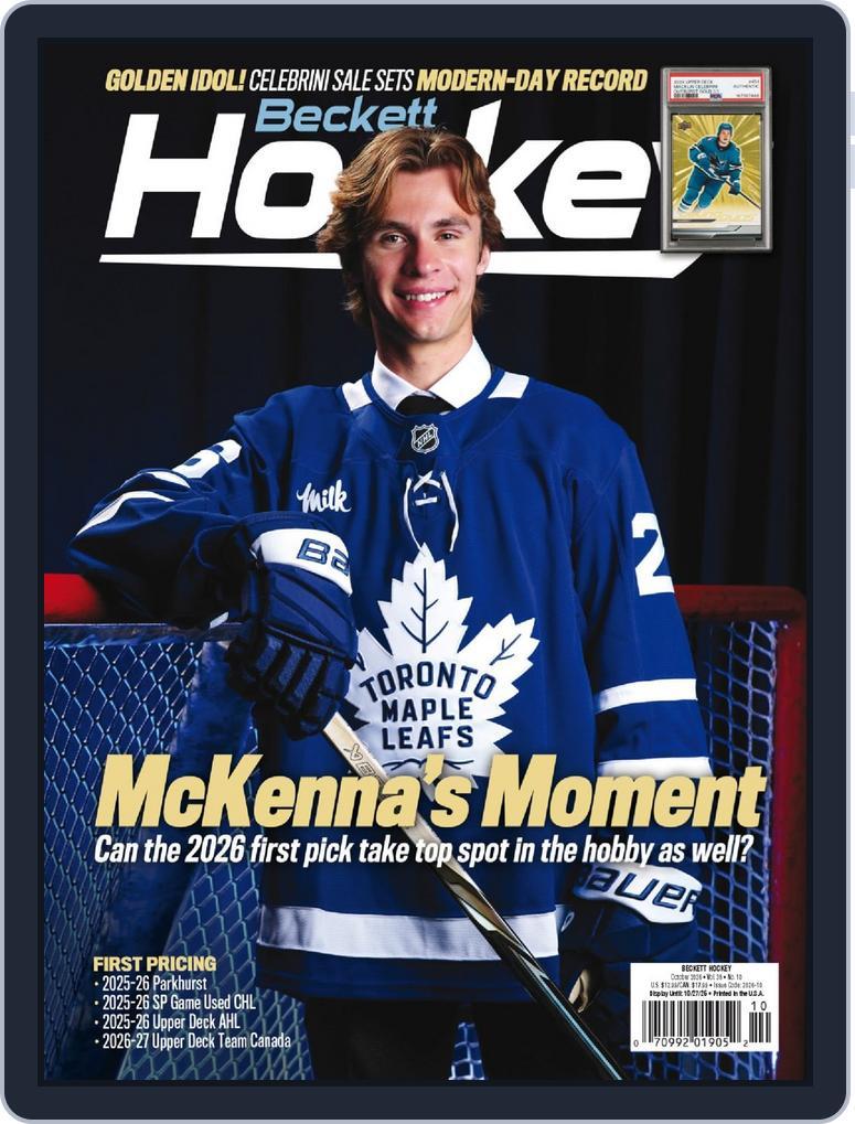 Beckett Hockey (Digital) Subscription                    October 1st, 2026 Issue