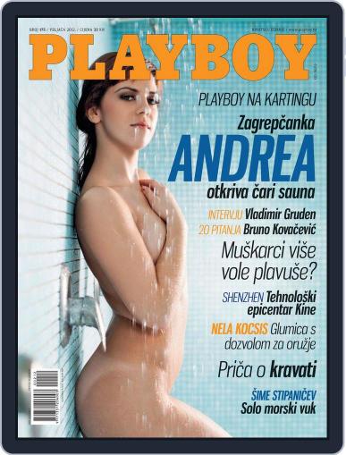 Playboy Croatia February 1st, 2012 Digital Back Issue Cover