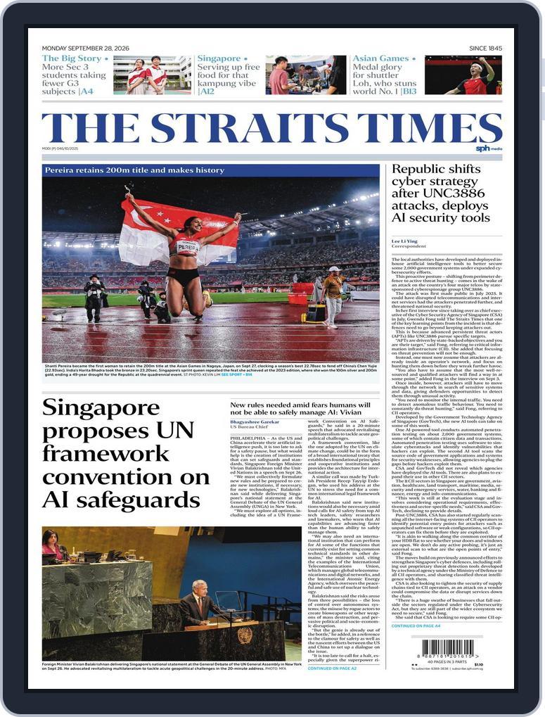 The Straits Times (Digital) Subscription