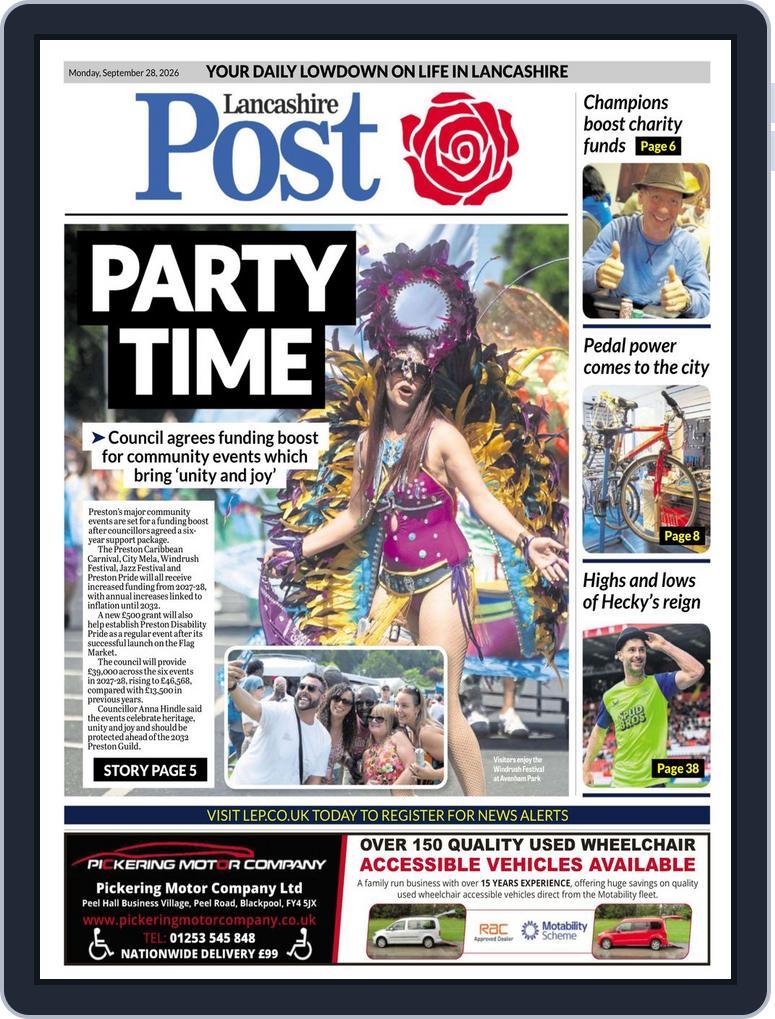 Lancashire Evening Post (Digital) Subscription