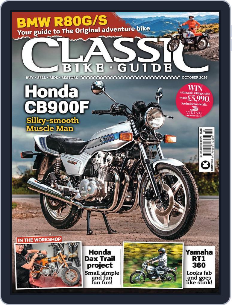 Classic Bike Guide (Digital) Subscription                    October 1st, 2026 Issue