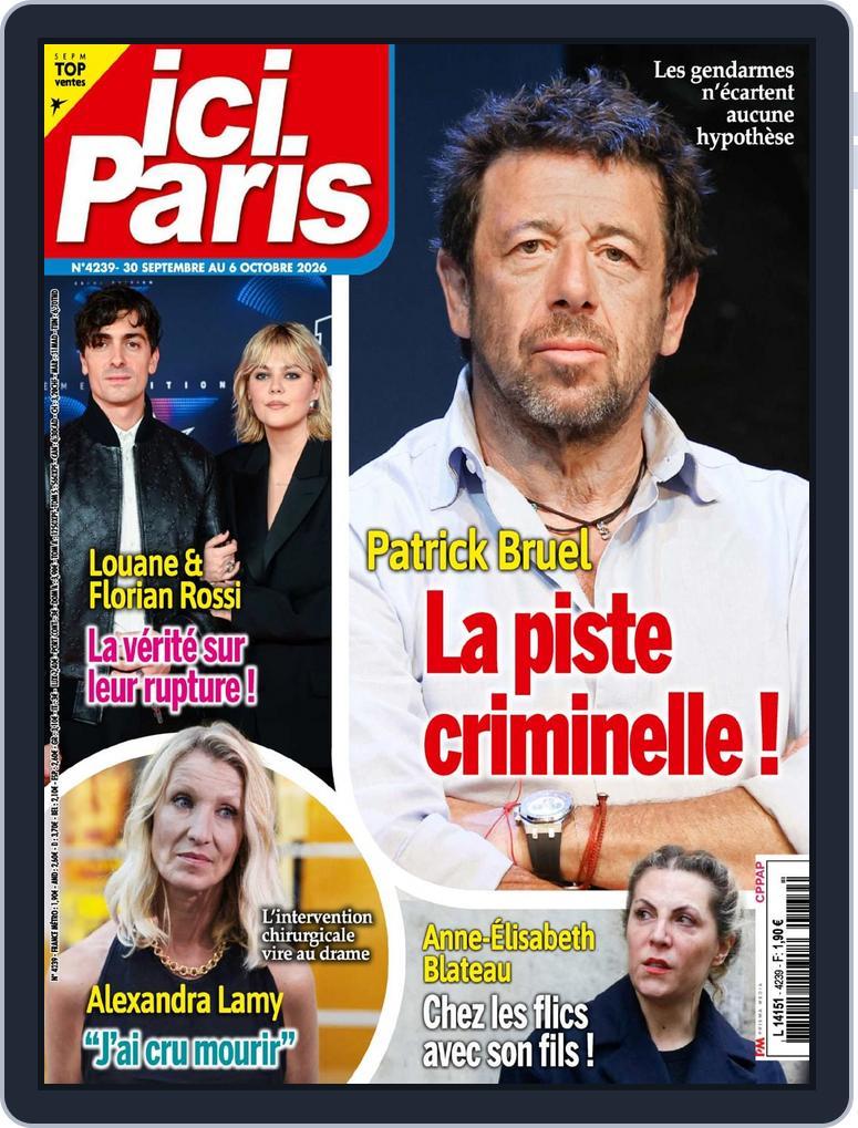 Ici Paris (Digital) Subscription                    September 30th, 2026 Issue