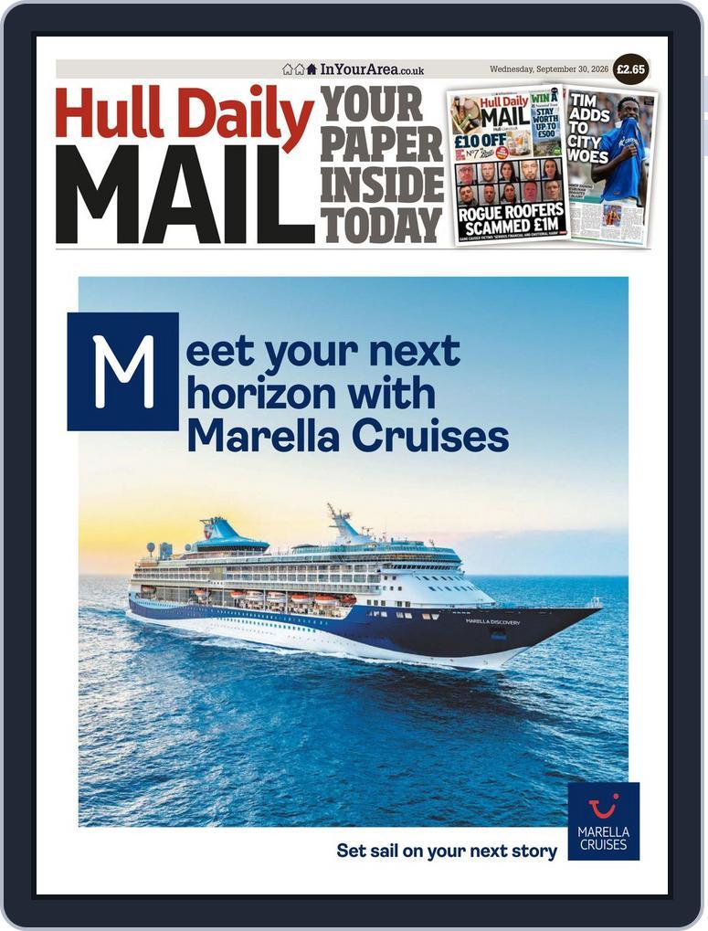 Hull Daily Mail (Digital) Subscription