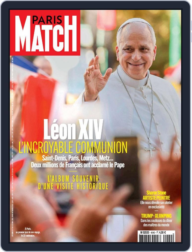Paris Match (Digital) Subscription                    October 1st, 2026 Issue