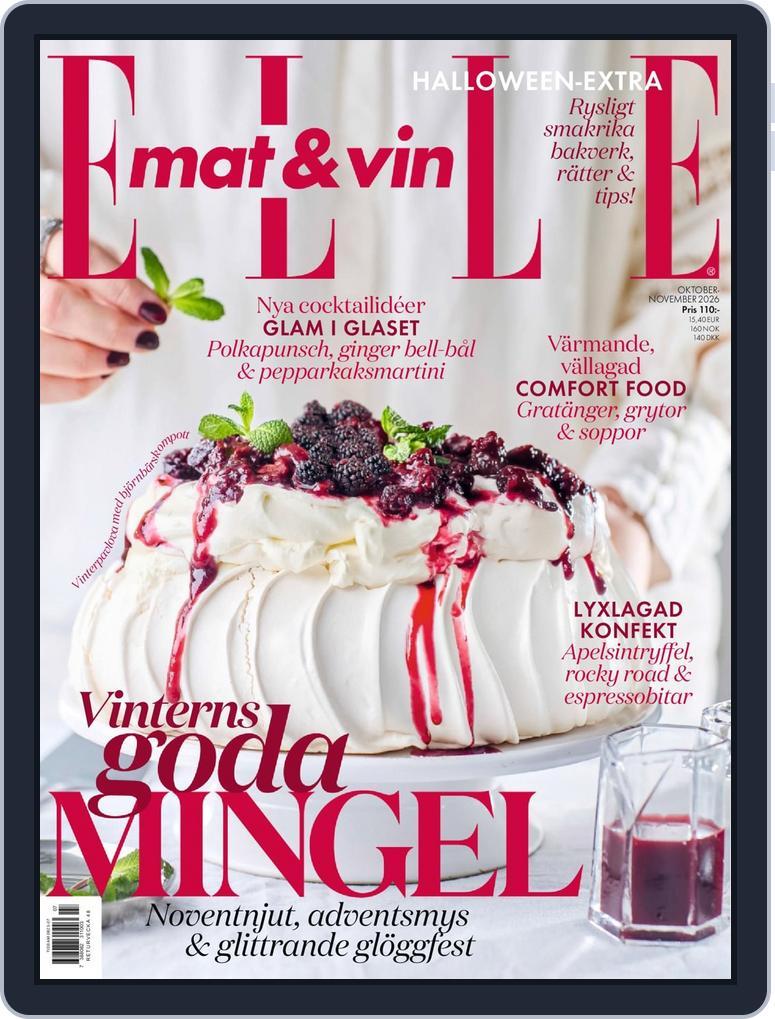 Elle Mat & Vin SE (Digital) Subscription                    October 1st, 2026 Issue