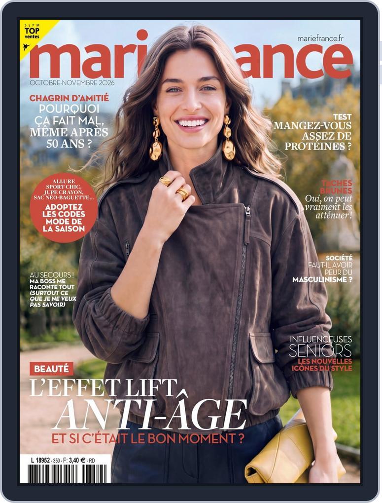 Marie France (Digital) Subscription                    October 1st, 2026 Issue