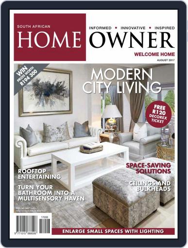 South African Home Owner August 1st, 2017 Digital Back Issue Cover