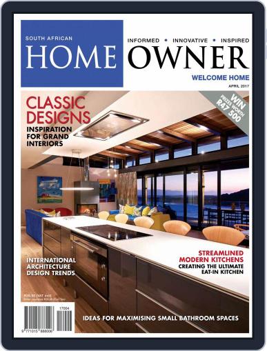 South African Home Owner April 1st, 2017 Digital Back Issue Cover