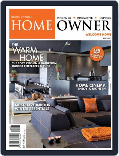 South African Home Owner April 25th, 2016 Digital Back Issue Cover