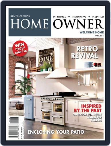 South African Home Owner March 21st, 2016 Digital Back Issue Cover