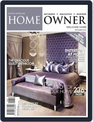 South African Home Owner August 23rd, 2015 Digital Back Issue Cover