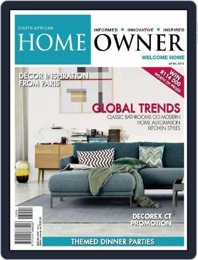 South African Home Owner March 22nd, 2015 Digital Back Issue Cover